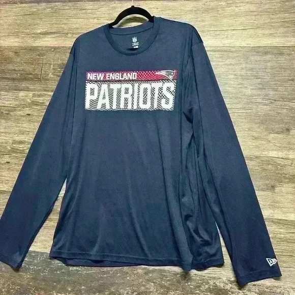 NFL Other - New Era Navy New England Patriots Long Sleeve Shirt